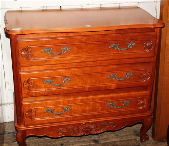 French 3 drawers chests